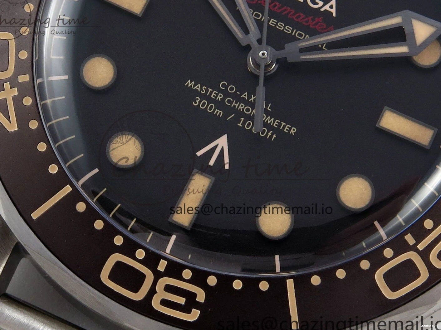 0323 Original Seamaster 300 “No Time to Die” Limited Edition VSF 1:1 Best Edition on SS Mesh Bracelet A8806(Free Nato) V 7679